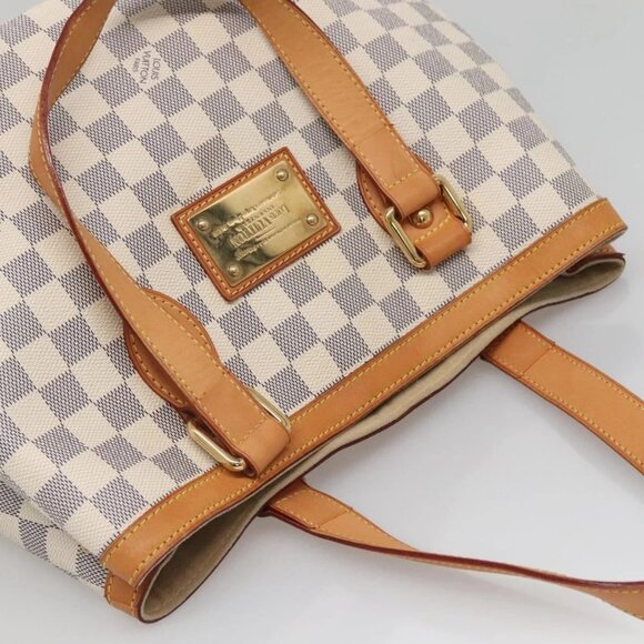 LOUIS VUITTON Damier Azur Hampstead PM Tote Bag - Picture 9 of 16